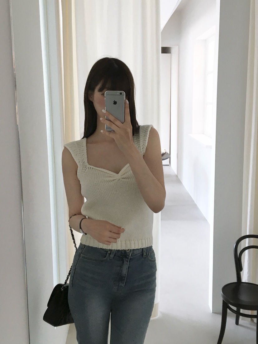 LEGACY韓國直郵女士新品熱賣26春夏職業推薦吊帶背心褶皺緞LEGACY吊帶/背心