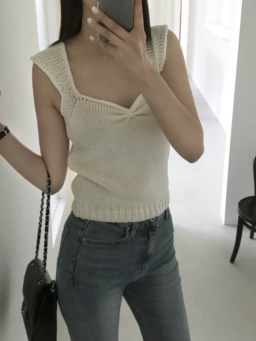 LEGACY韓國直郵女士新品熱賣26春夏職業推薦吊帶背心褶皺緞LEGACY吊帶/背心