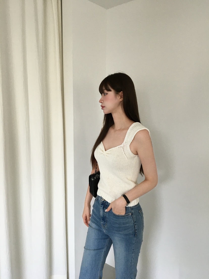 LEGACY韓國直郵女士新品熱賣26春夏職業推薦吊帶背心褶皺緞LEGACY吊帶/背心