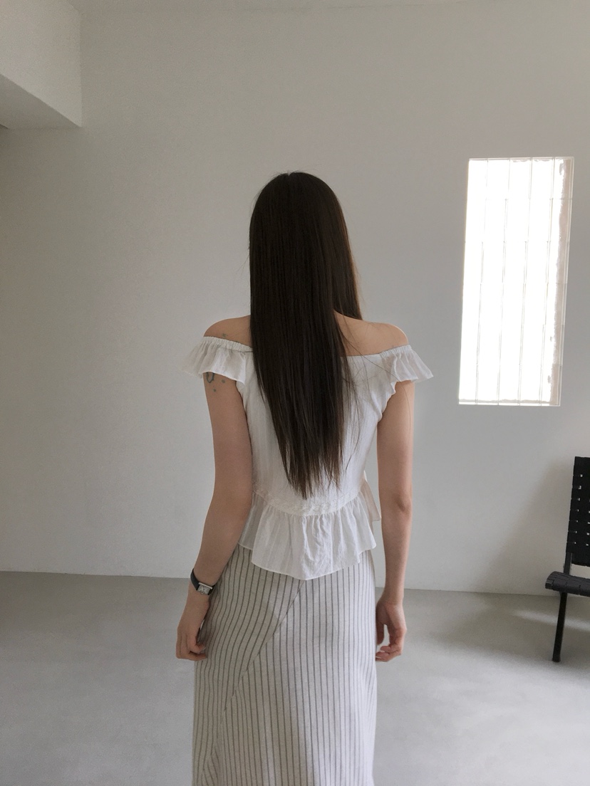 LEGACY韓國直郵實拍女裝新款人氣職業推薦吊帶背心荷葉邊LEGACY吊帶/背心