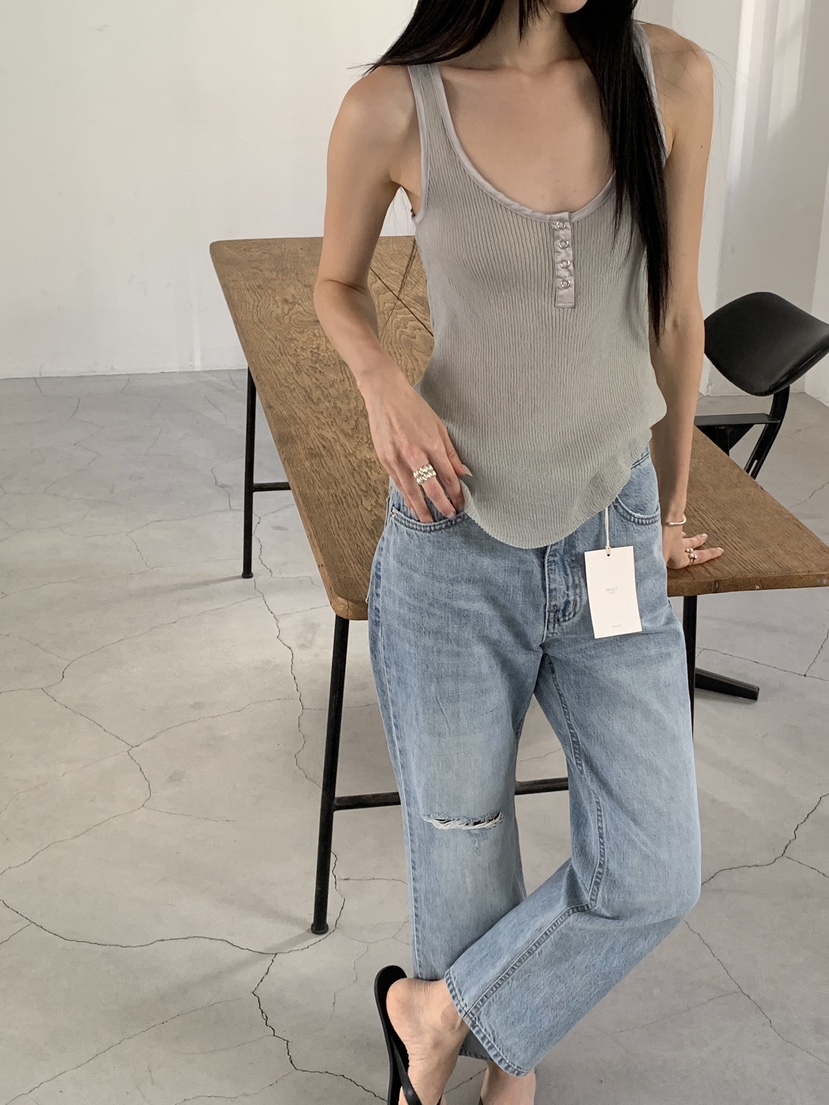 PROJECT SALT韓國代購女士新品時尚牛仔褲PROJECTSALT牛仔褲