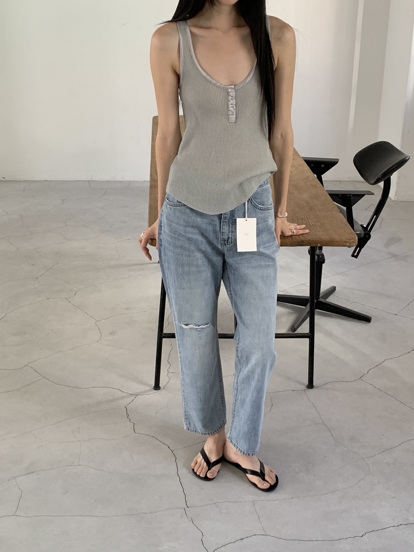 PROJECT SALT韓國代購女士新品時尚牛仔褲PROJECTSALT牛仔褲