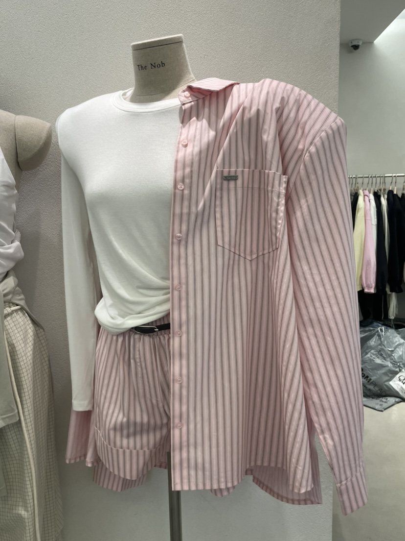 NOB韓國直郵女士新品時尚推薦人氣休閑26春夏熱賣職業短褲NOB短褲