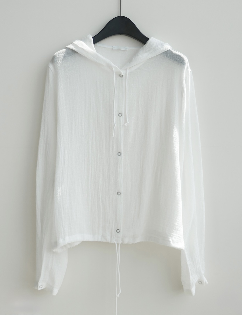 CURVY韓國代購女士新款26春夏推薦休閑人氣時尚夾克棉質連帽CURVY夾克圖色1