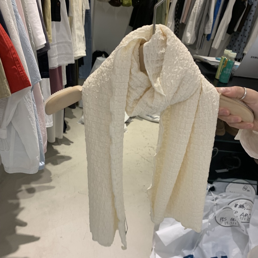 PLATE韓國直郵女裝新款熱賣人氣26春夏推薦休閑職業圍巾披肩PLATE圍巾/披肩圖色3