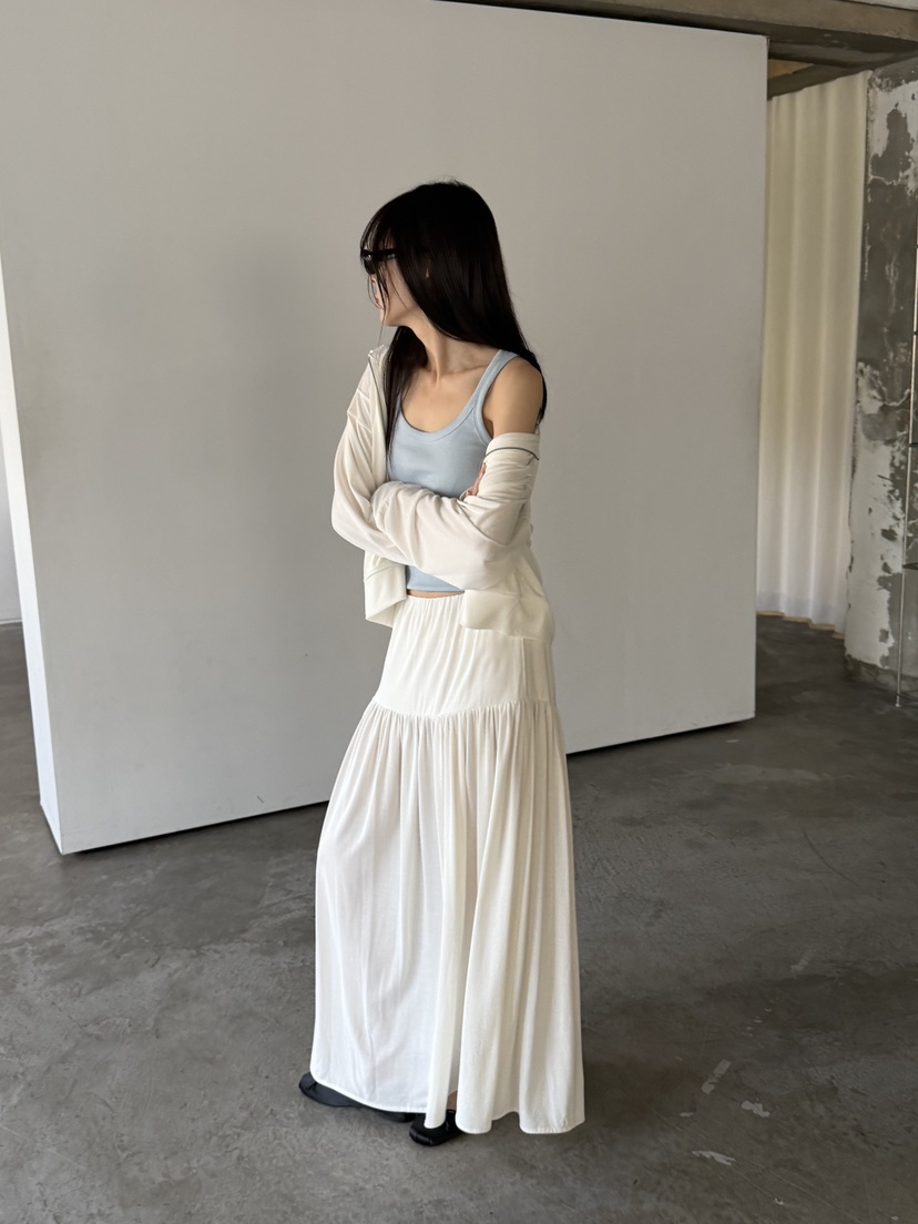 FOSET東大門實拍女裝新款人氣時尚推薦職業熱賣26春夏長裙FOSET長裙