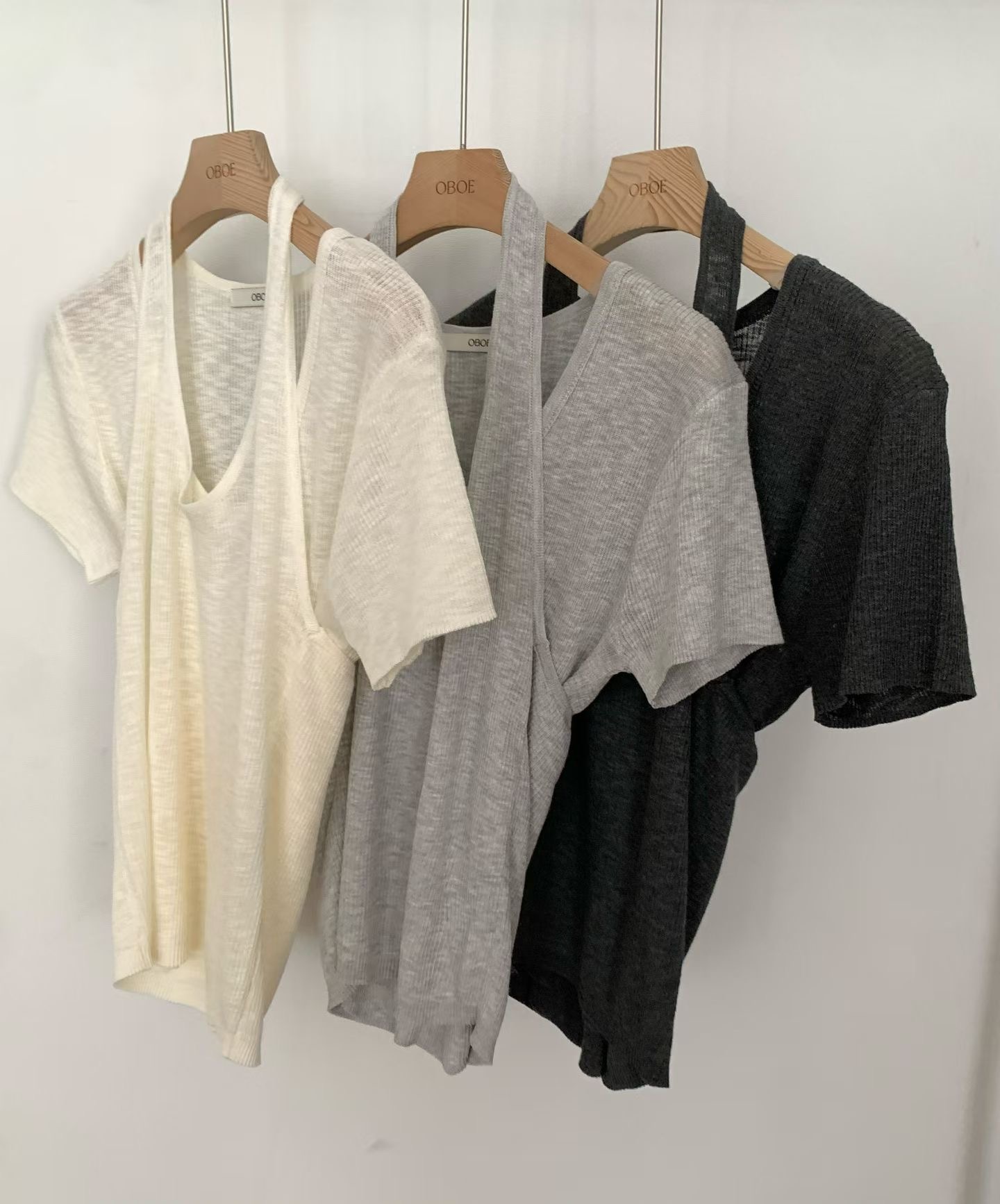 OBOE韓國代購女裝新品推薦休閑職業人氣真品套裝不含配飾OBOE套裝