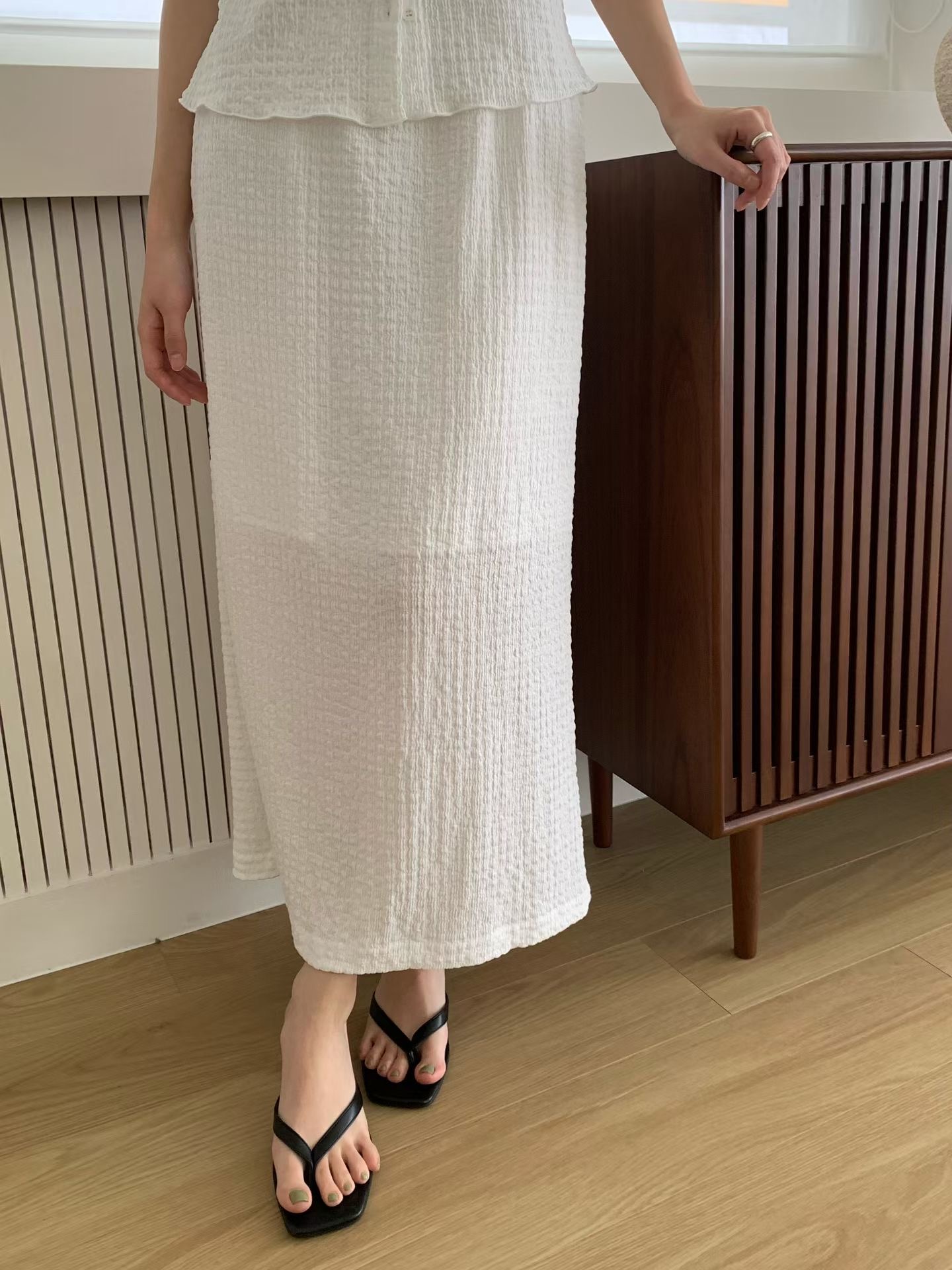 OBOE東大門直郵女士新品人氣職業熱賣真品時尚推薦休閑長裙OBOE長裙圖色1