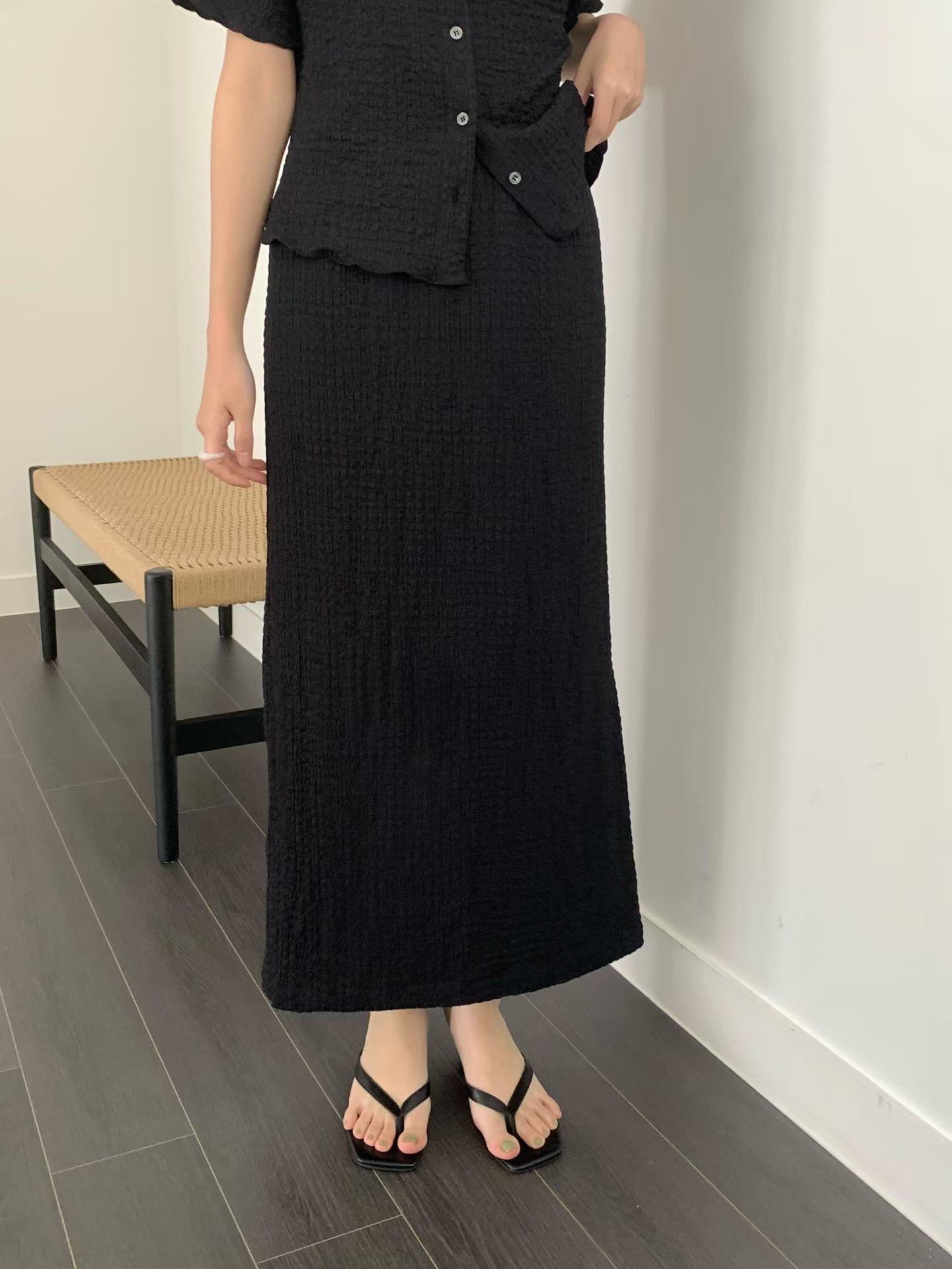 OBOE東大門直郵女士新品人氣職業熱賣真品時尚推薦休閑長裙OBOE長裙圖色2