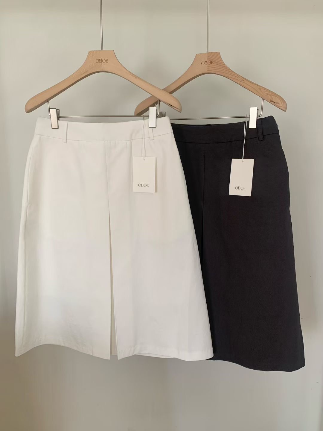 OBOE韓國代購女士新款熱賣人氣休閑半身裙中短裙不含腰帶OBOE半身裙/中短裙