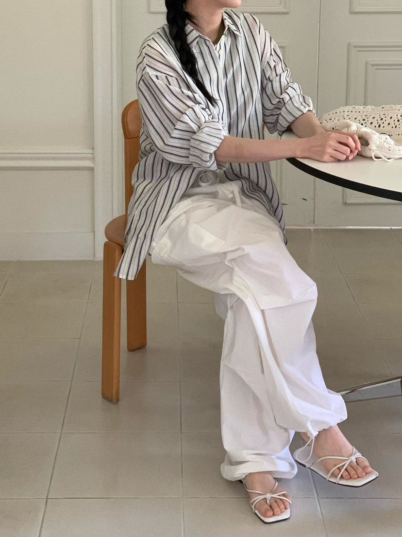 BINUS東大門實拍女士新品熱賣26春夏職業真品時尚休閑褲口袋BINUS休閑褲