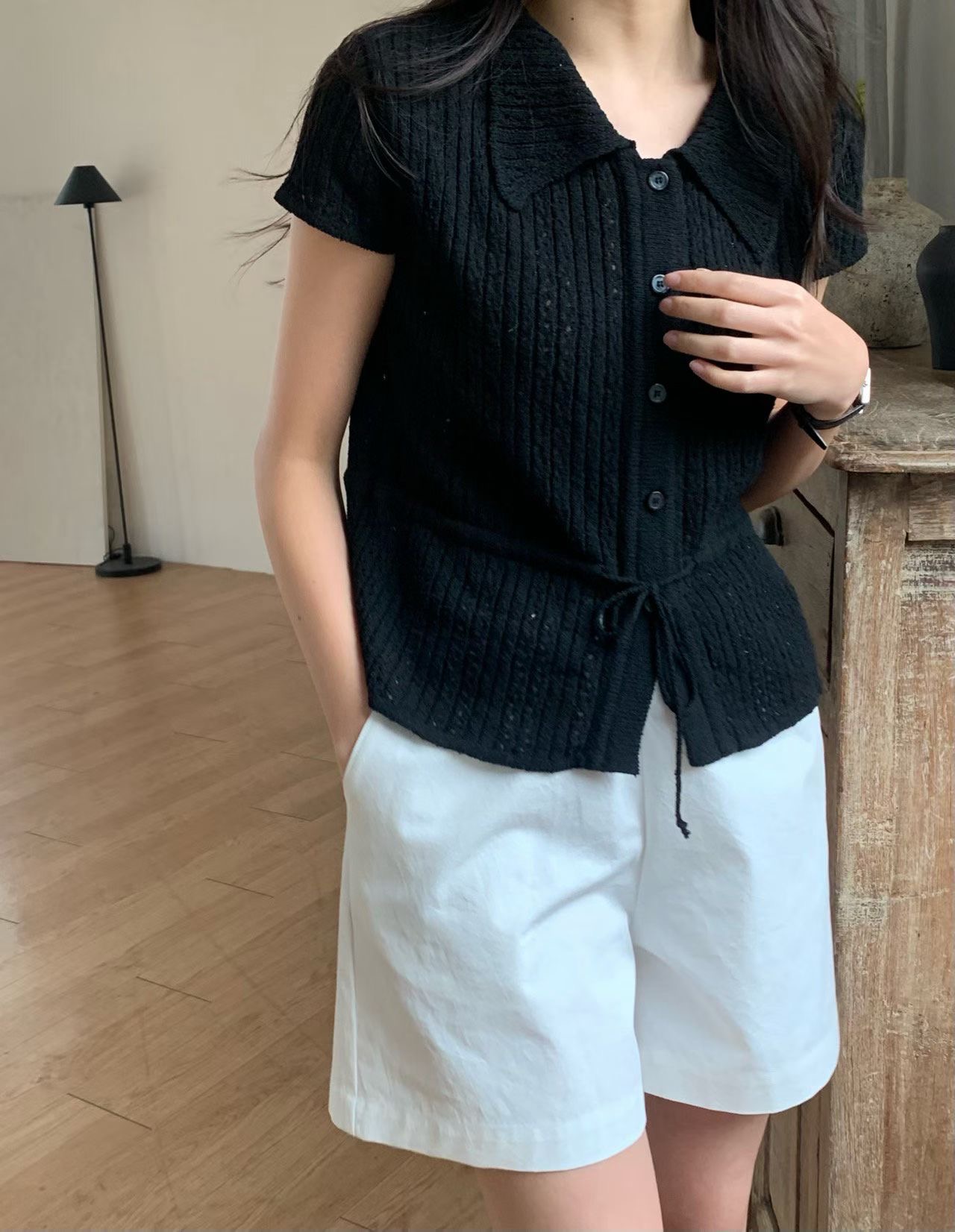 OBOE韓國代購女裝新品真品休閑時尚熱賣26春夏職業針織衫OBOE針織衫圖色2