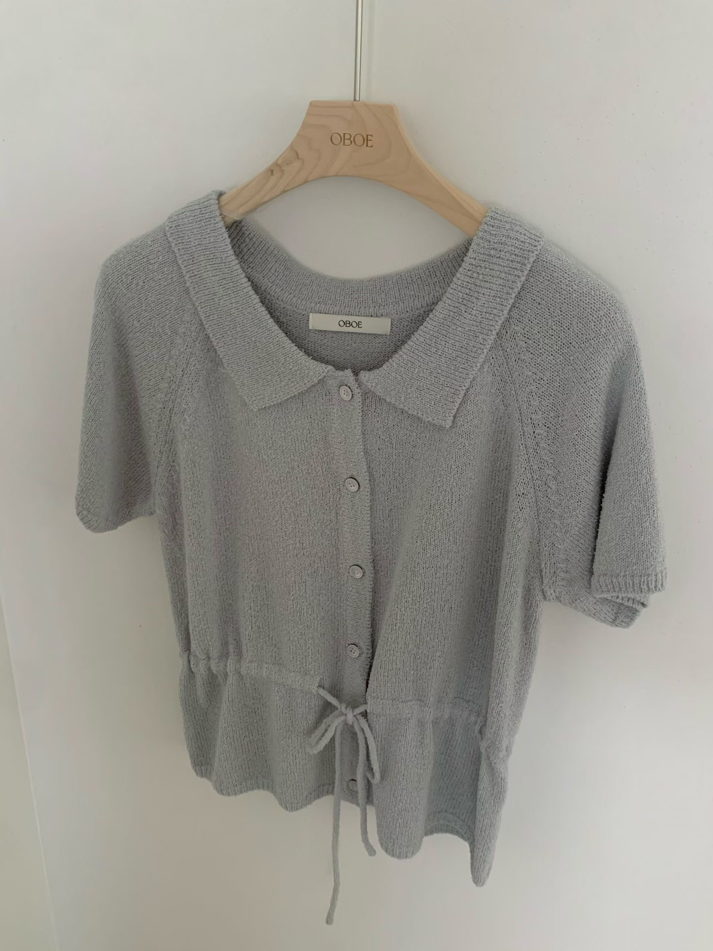 OBOE韓國直郵女士新款休閑26春夏真品人氣熱賣職業針織衫OBOE針織衫圖色1