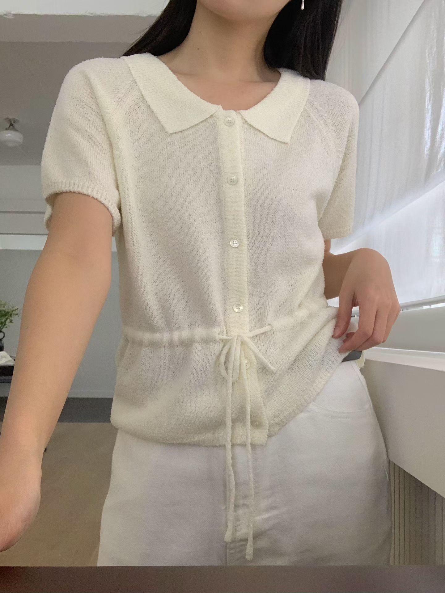 OBOE韓國直郵女士新款休閑26春夏真品人氣熱賣職業針織衫OBOE針織衫圖色2