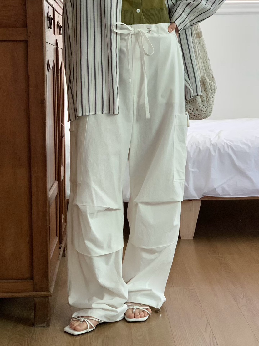 BINUS韓國代購女士新款推薦熱賣26春夏休閑襯衫蕾絲衫亞麻布BINUS襯衫/蕾絲衫