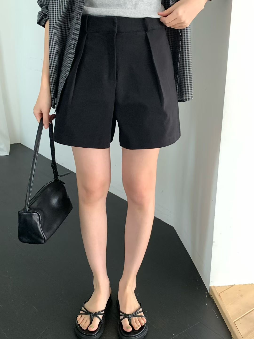 OBOE東大門直郵女士新款休閑職業人氣時尚26春夏熱賣短褲OBOE短褲圖色2