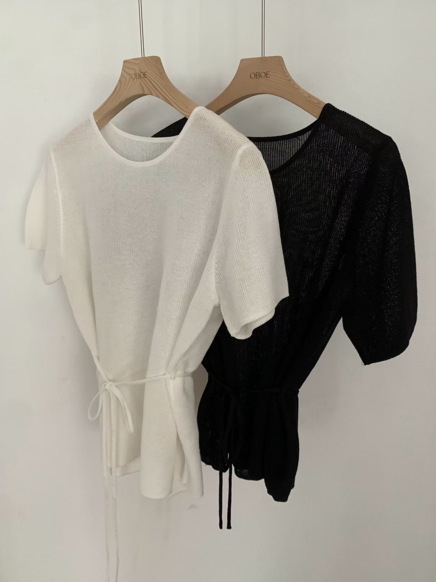 OBOE東大門直郵女裝新款真品時尚推薦26春夏職業休閑針織衫OBOE針織衫