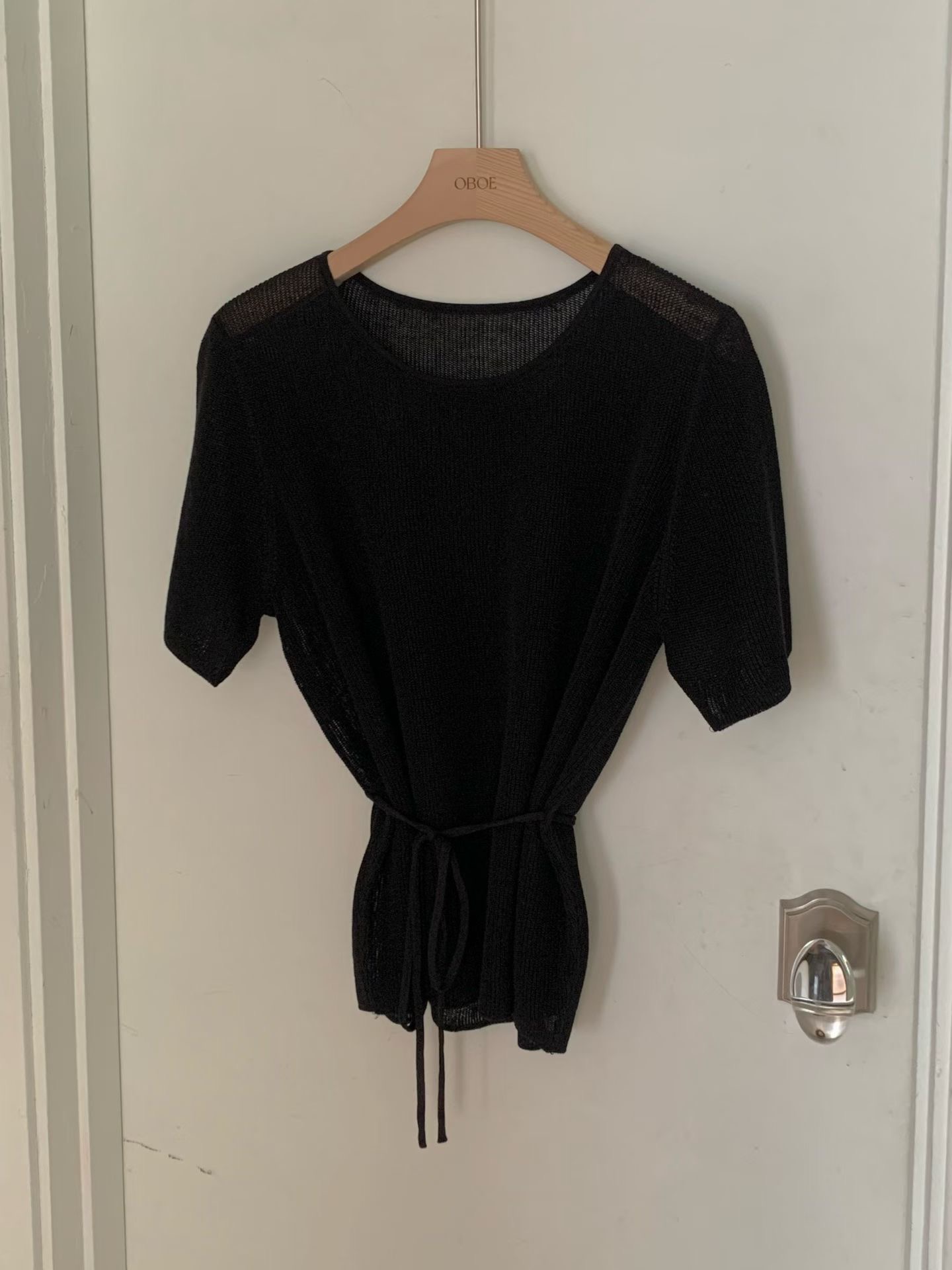 OBOE東大門直郵女裝新款真品時尚推薦26春夏職業休閑針織衫OBOE針織衫圖色2