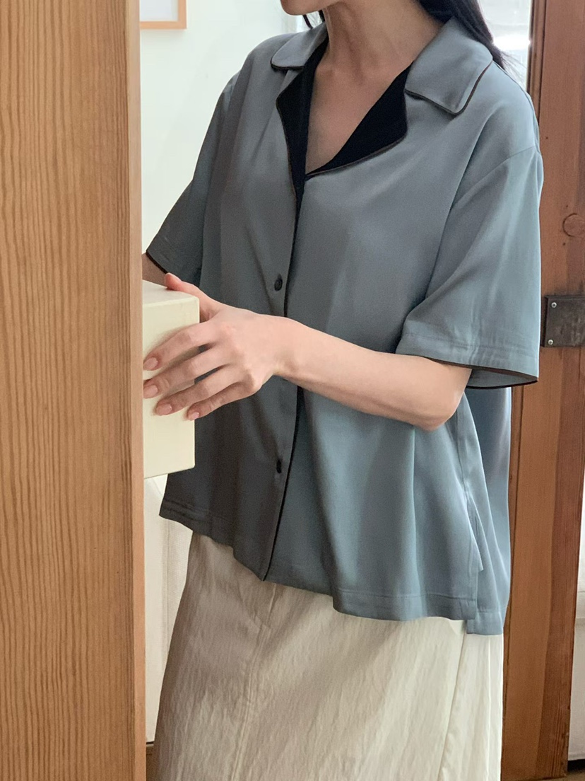 BINUS東大門直郵女士新品休閑職業人氣推薦真品襯衫蕾絲衫BINUS襯衫/蕾絲衫