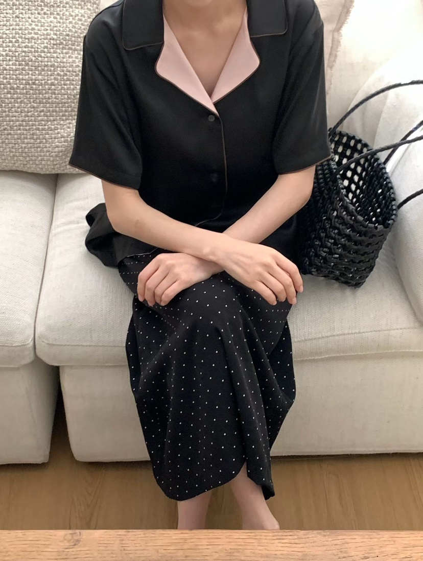 BINUS東大門直郵女士新品休閑職業人氣推薦真品襯衫蕾絲衫BINUS襯衫/蕾絲衫