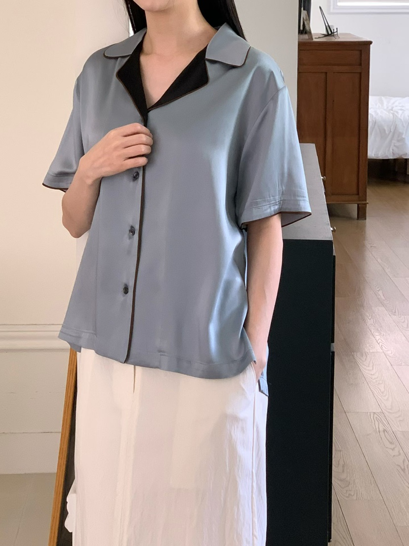 BINUS東大門直郵女士新品休閑職業人氣推薦真品襯衫蕾絲衫BINUS襯衫/蕾絲衫圖色1