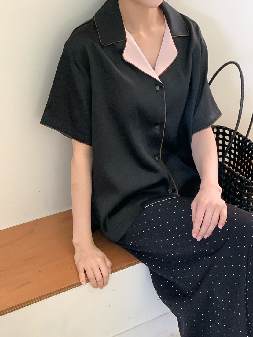 BINUS東大門直郵女士新品休閑職業人氣推薦真品襯衫蕾絲衫BINUS襯衫/蕾絲衫圖色2