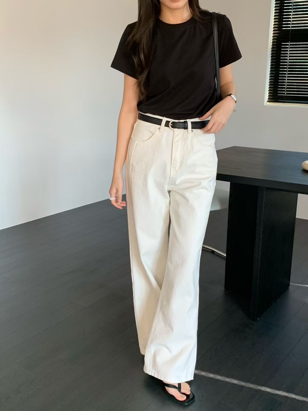 OBOE東大門直郵女裝新品時尚推薦職業休閑人氣26春夏牛仔褲OBOE牛仔褲