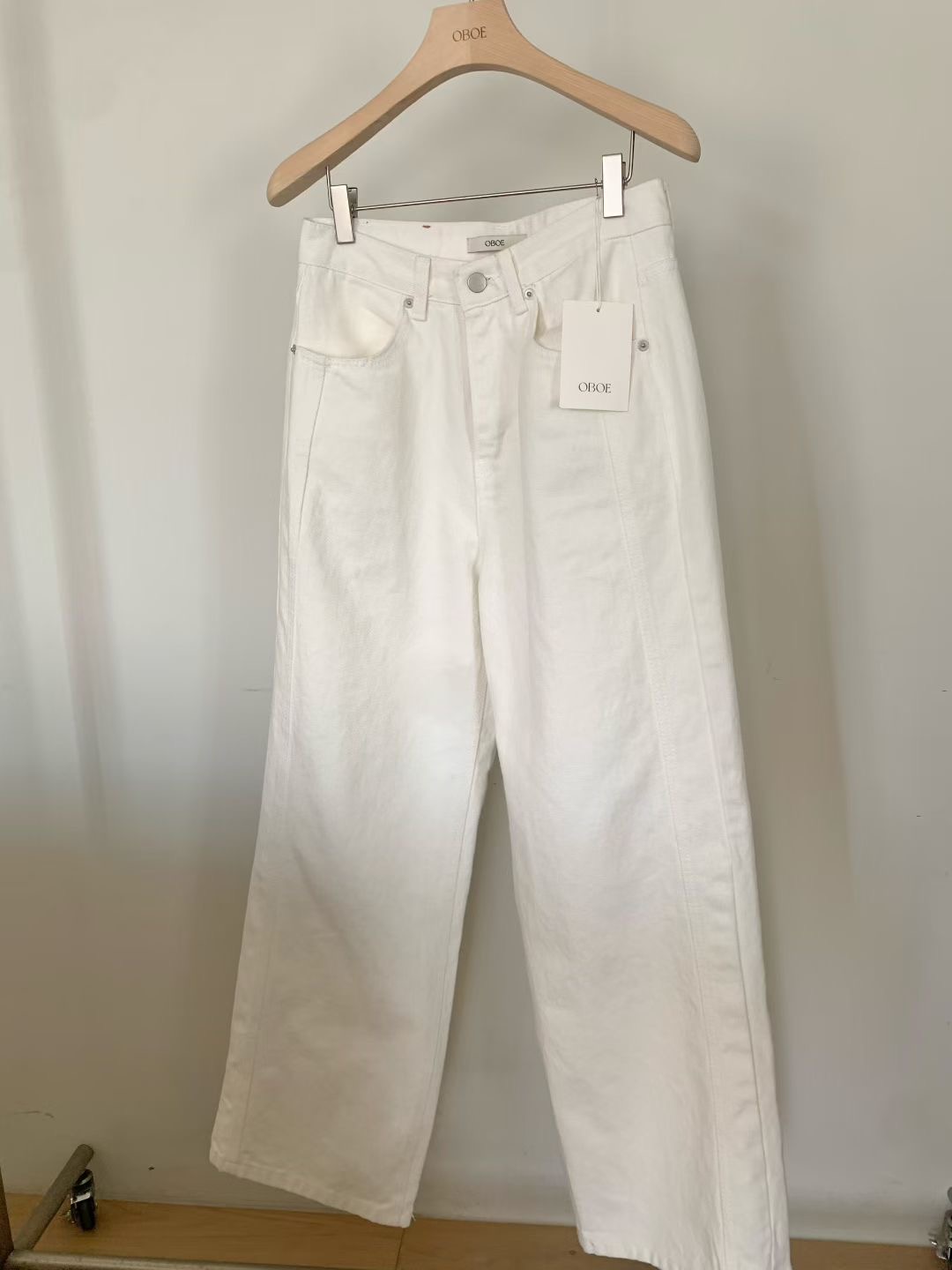 OBOE東大門直郵女裝新品時尚推薦職業休閑人氣26春夏牛仔褲OBOE牛仔褲圖色1