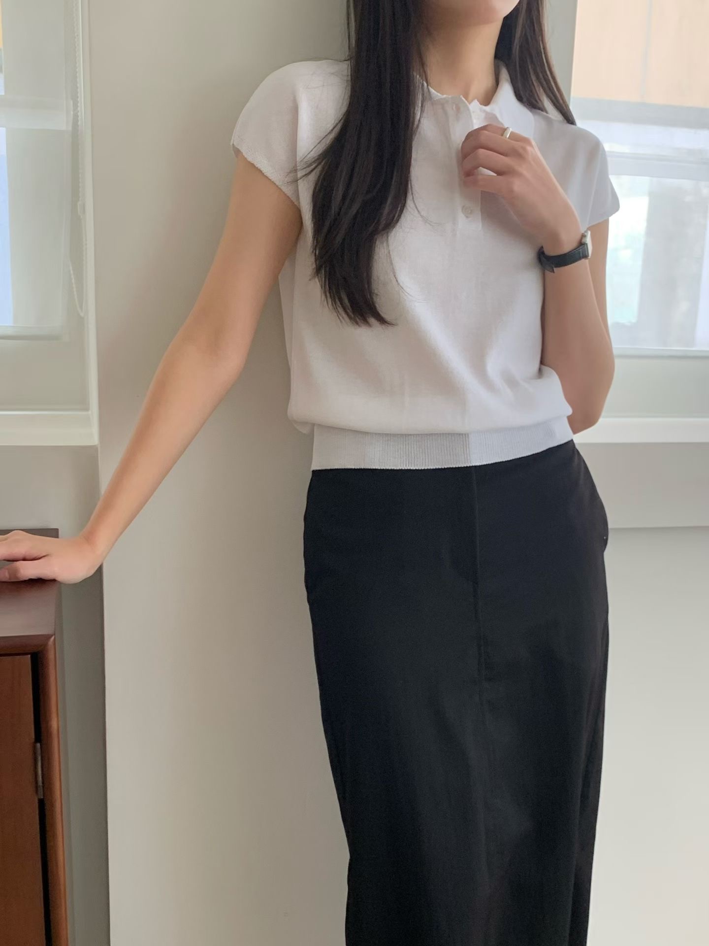 OBOE東大門實拍女裝新款休閑熱賣真品推薦時尚職業針織衫OBOE針織衫圖色3