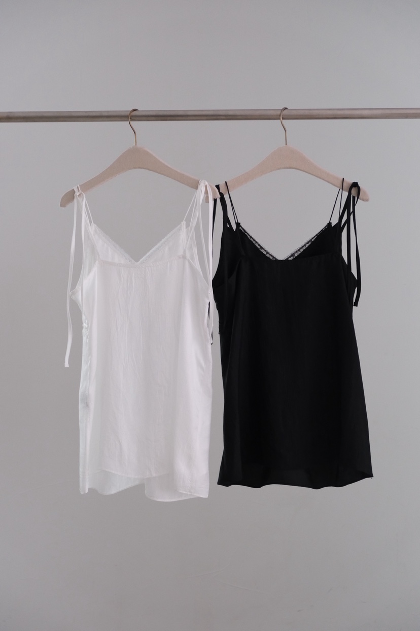 SORBET/FLAT WHITE韓國直郵女裝新款休閑26春夏吊帶背心SORBET/FLAT WHITE吊帶/背心