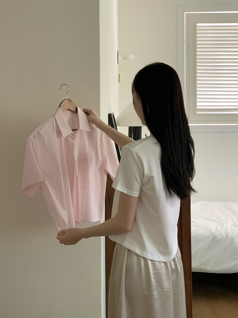 BINUS東大門實拍女裝新品人氣推薦休閑時尚真品職業熱賣T恤BINUST恤