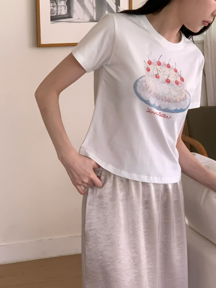 BINUS東大門實拍女裝新品人氣推薦休閑時尚真品職業熱賣T恤BINUST恤圖色1