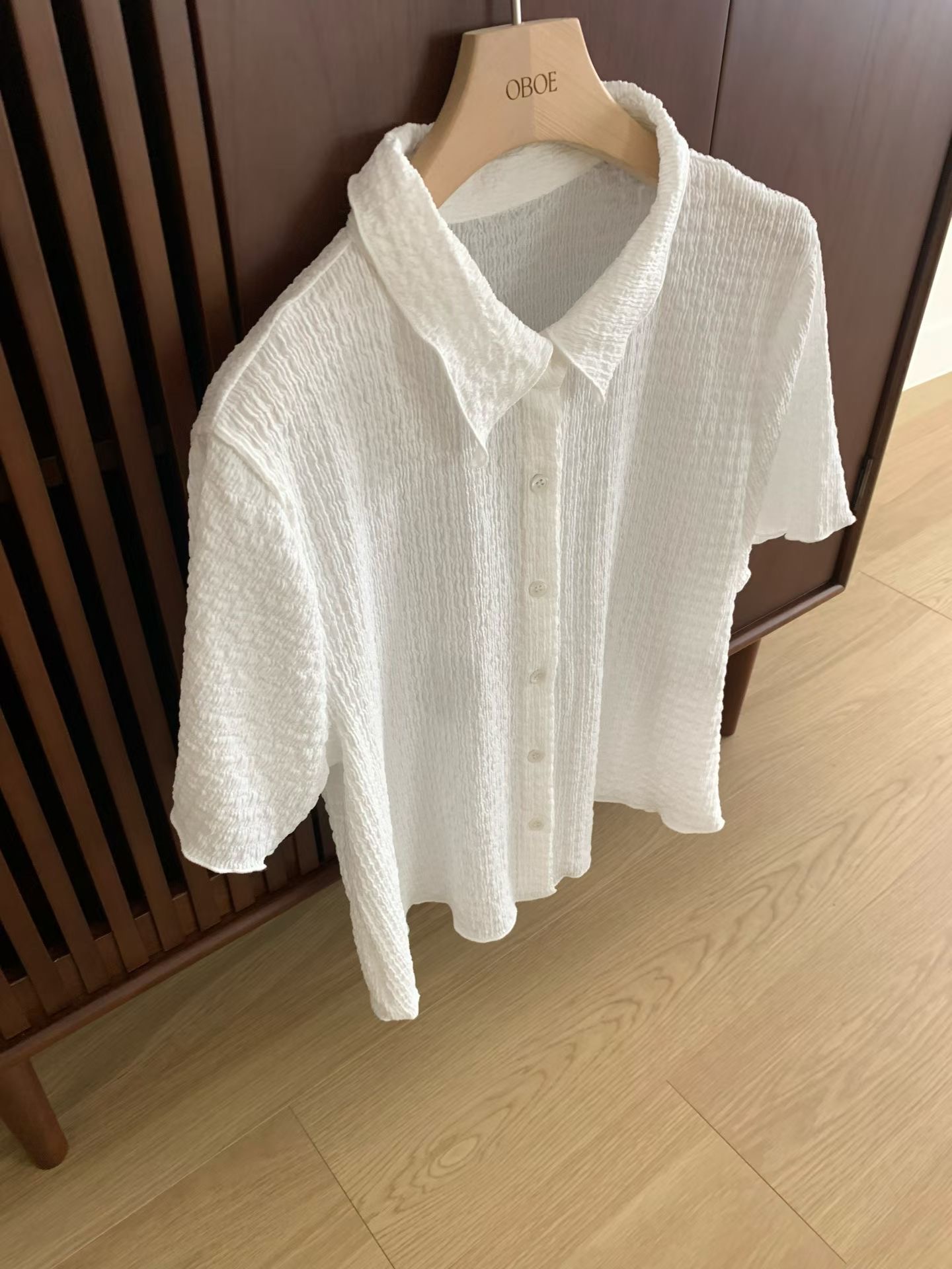 OBOE東大門代購女士新款人氣休閑推薦真品時尚襯衫蕾絲衫OBOE襯衫/蕾絲衫圖色1