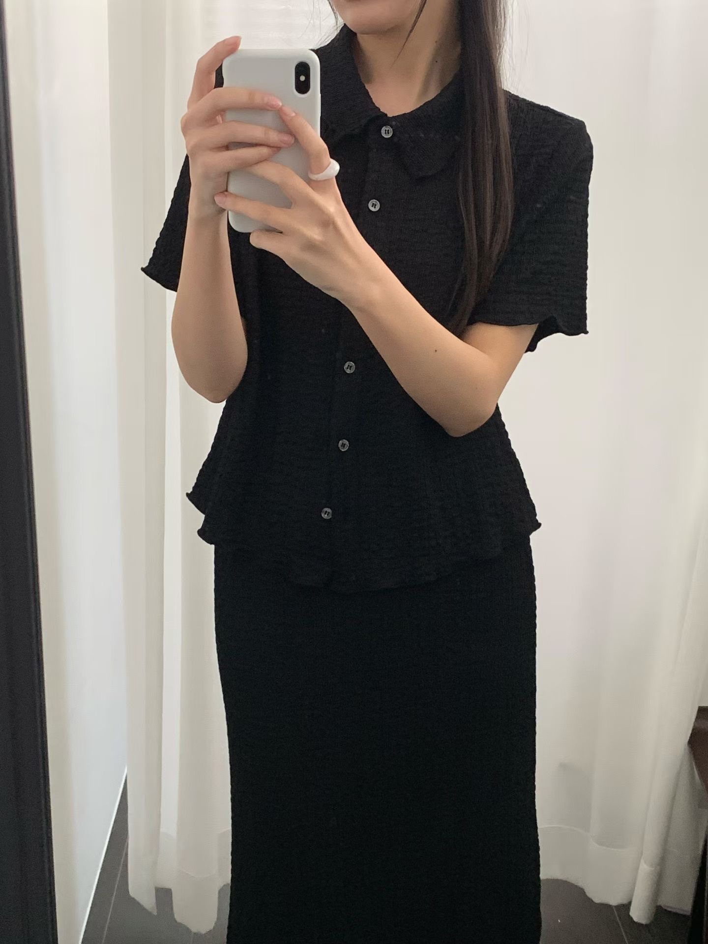 OBOE東大門代購女士新款人氣休閑推薦真品時尚襯衫蕾絲衫OBOE襯衫/蕾絲衫圖色2