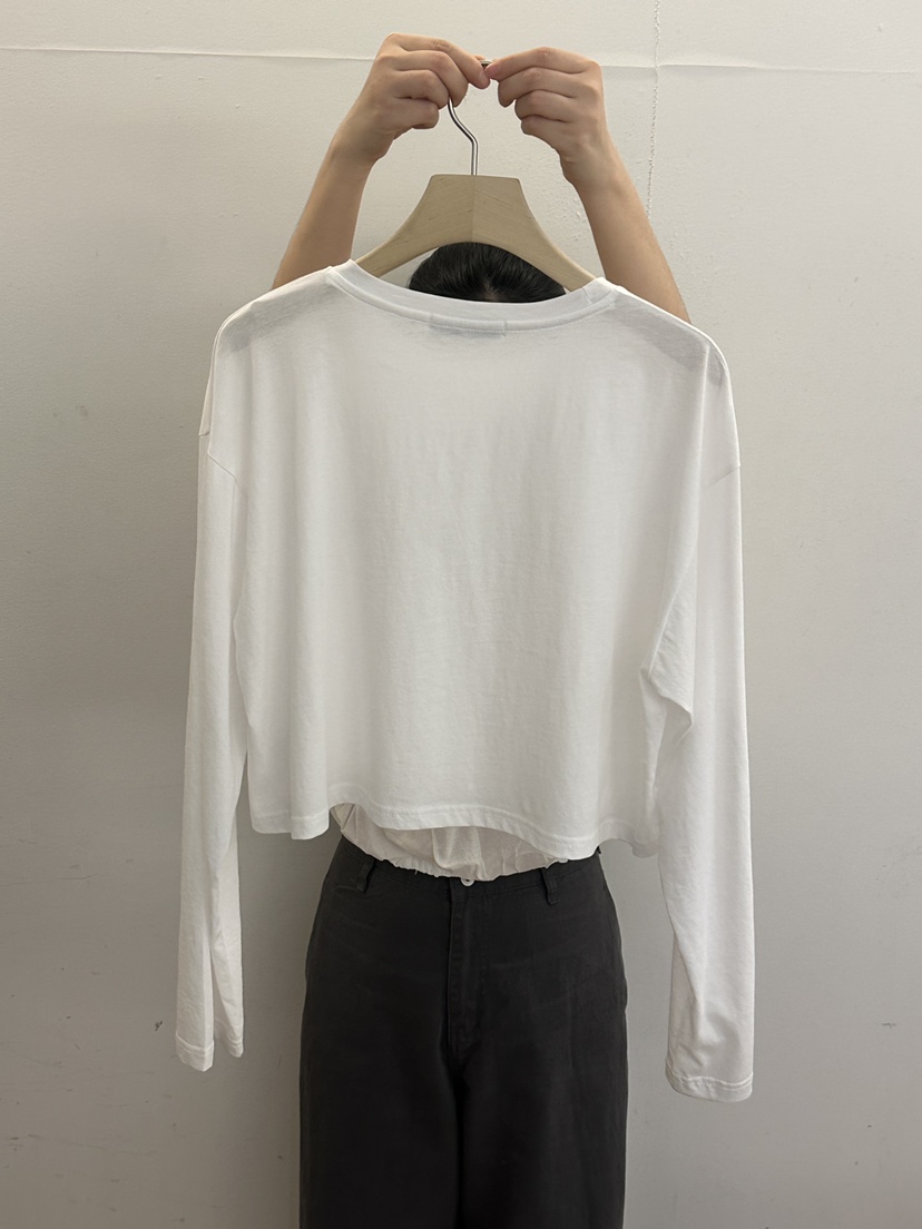 TAUPE東大門代購女裝新款時尚26春夏職業人氣熱賣長袖T恤TAUPE長袖T恤