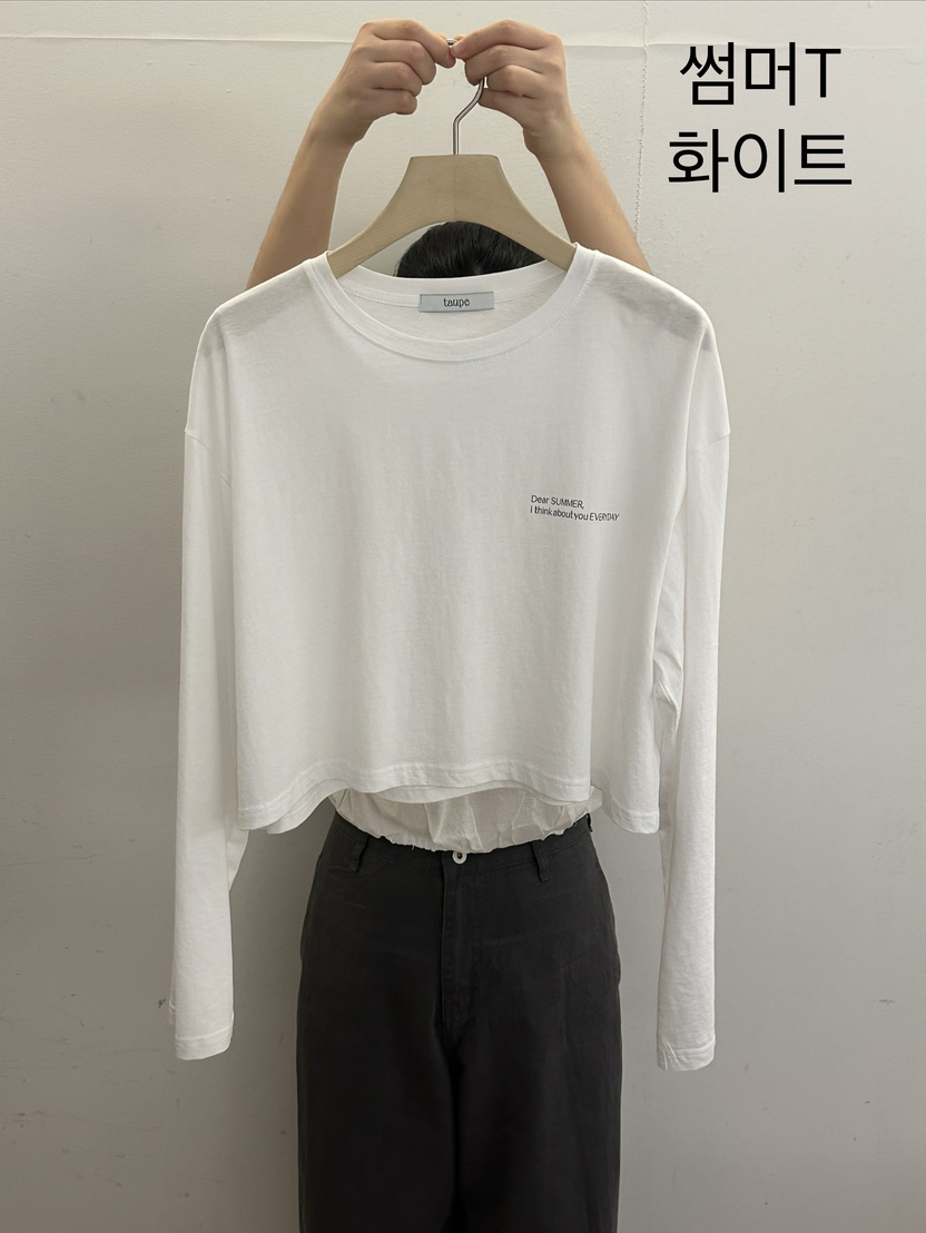 TAUPE東大門代購女裝新款時尚26春夏職業人氣熱賣長袖T恤TAUPE長袖T恤圖色1