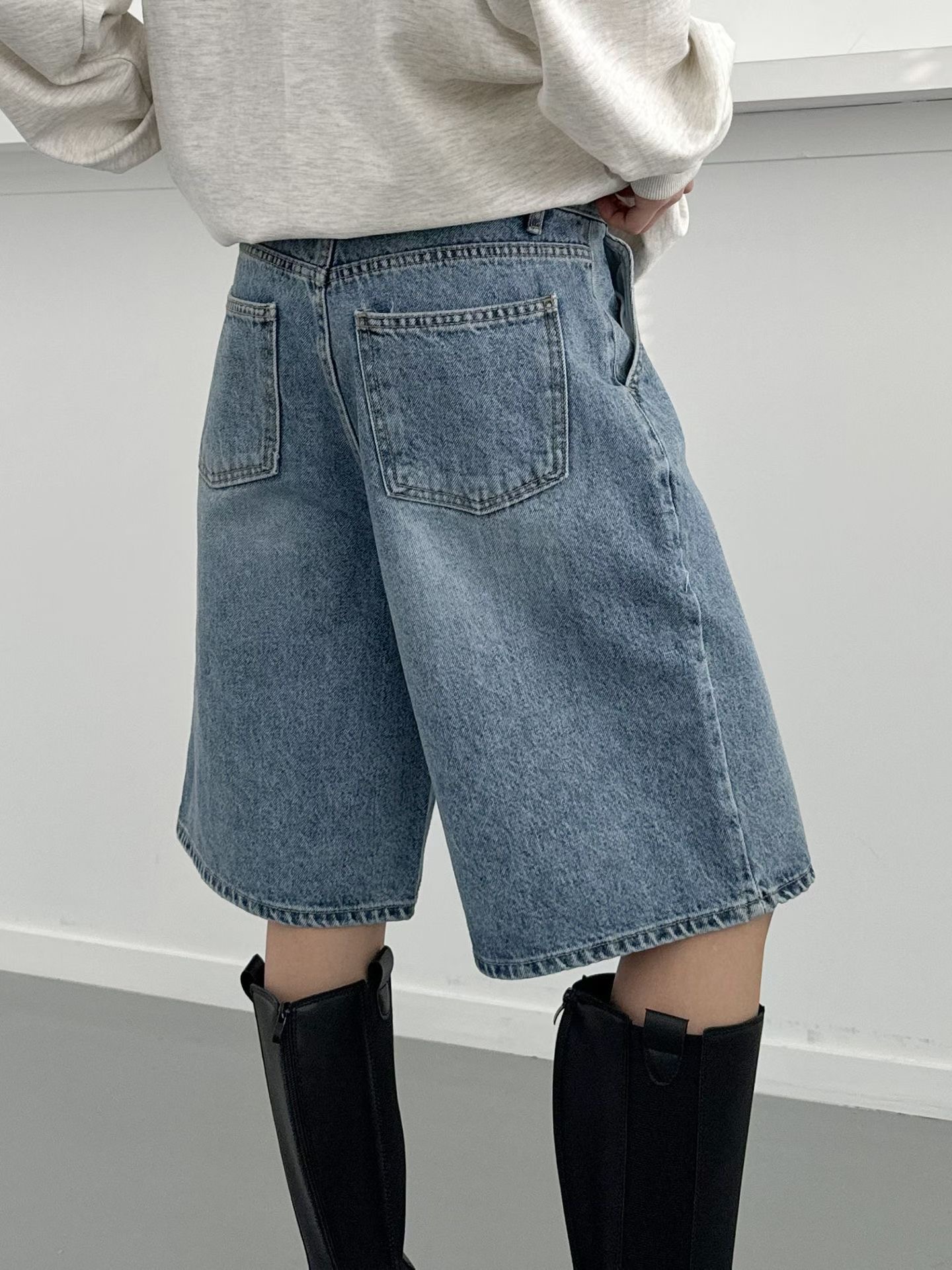 MORPHIN-모르핀-T東大門直郵女裝新品職業真品人氣短褲MORPHIN-T短褲