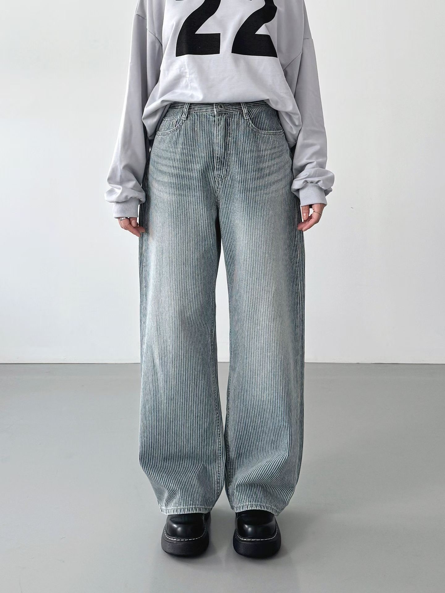 MORPHIN-모르핀-T韓國直郵女裝新款時尚人氣真品牛仔褲MORPHIN-T牛仔褲