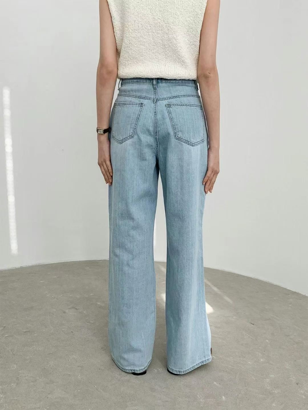 MORPHIN-모르핀-T韓國直郵女士新品人氣職業推薦牛仔褲MORPHIN-T牛仔褲