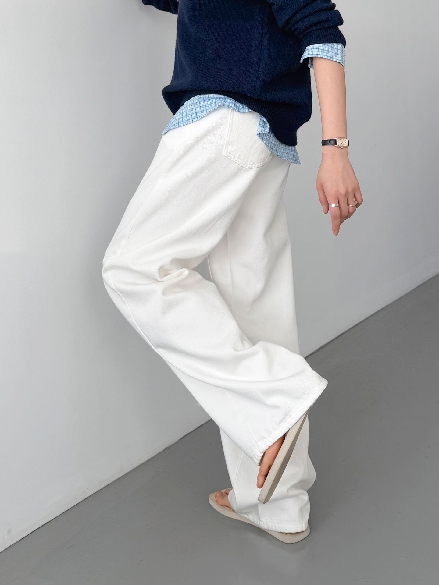 MORPHIN-모르핀-T韓國代購女裝新品26春夏推薦熱賣牛仔褲MORPHIN-T牛仔褲