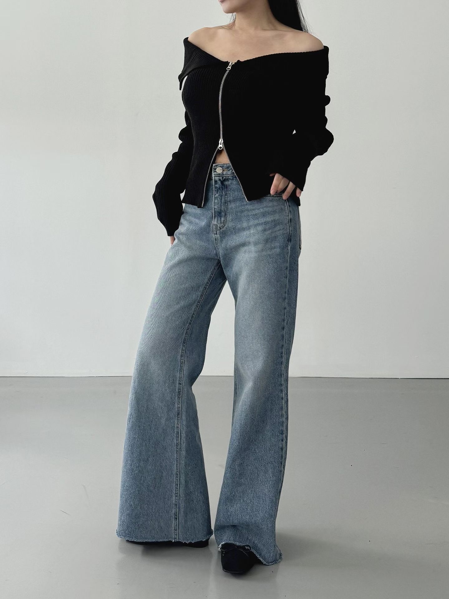 MORPHIN-모르핀-T韓國代購女士新品熱賣人氣推薦牛仔褲MORPHIN-T牛仔褲