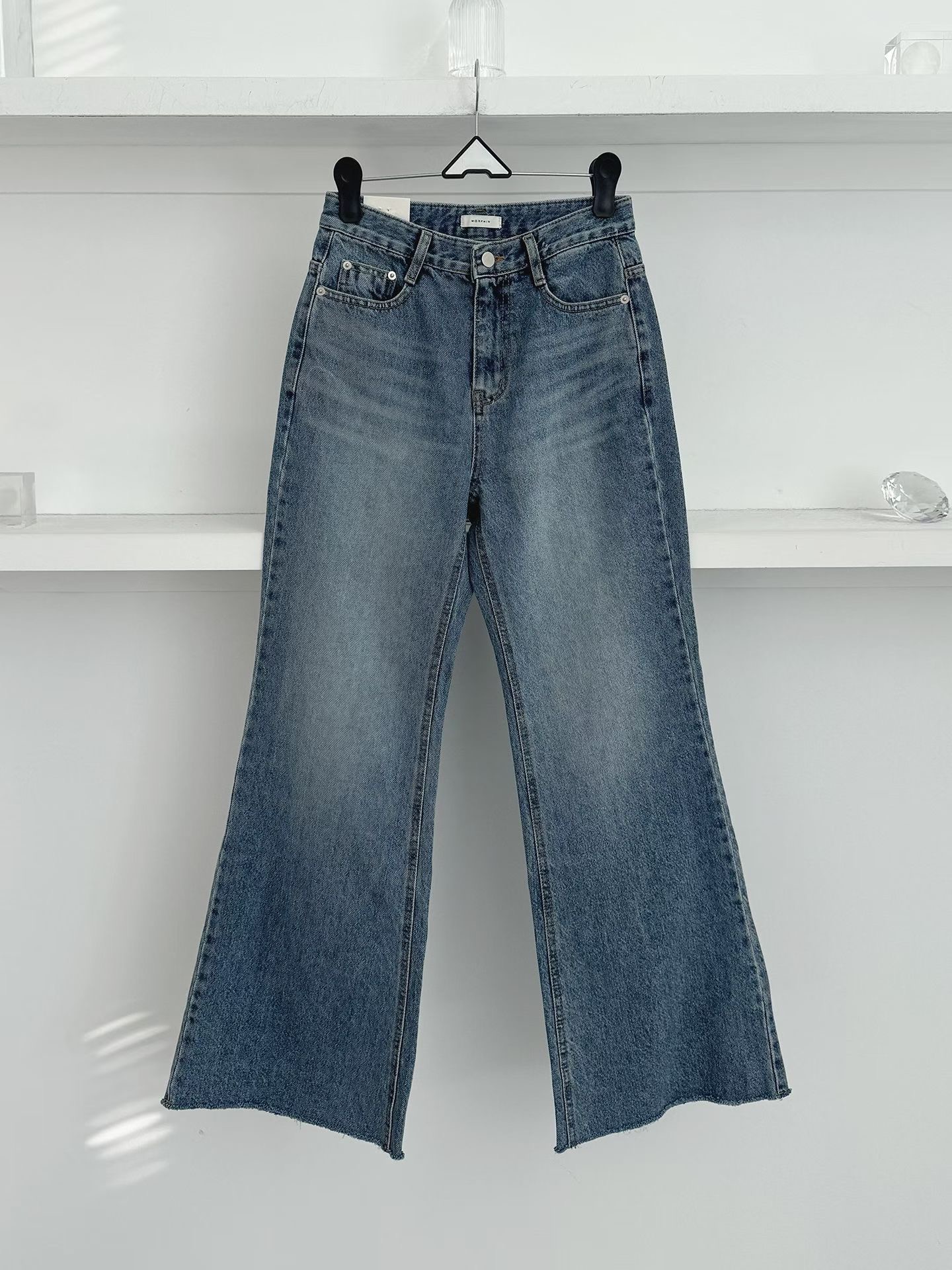 MORPHIN-모르핀-T韓國代購女士新品熱賣人氣推薦牛仔褲MORPHIN-T牛仔褲圖色1