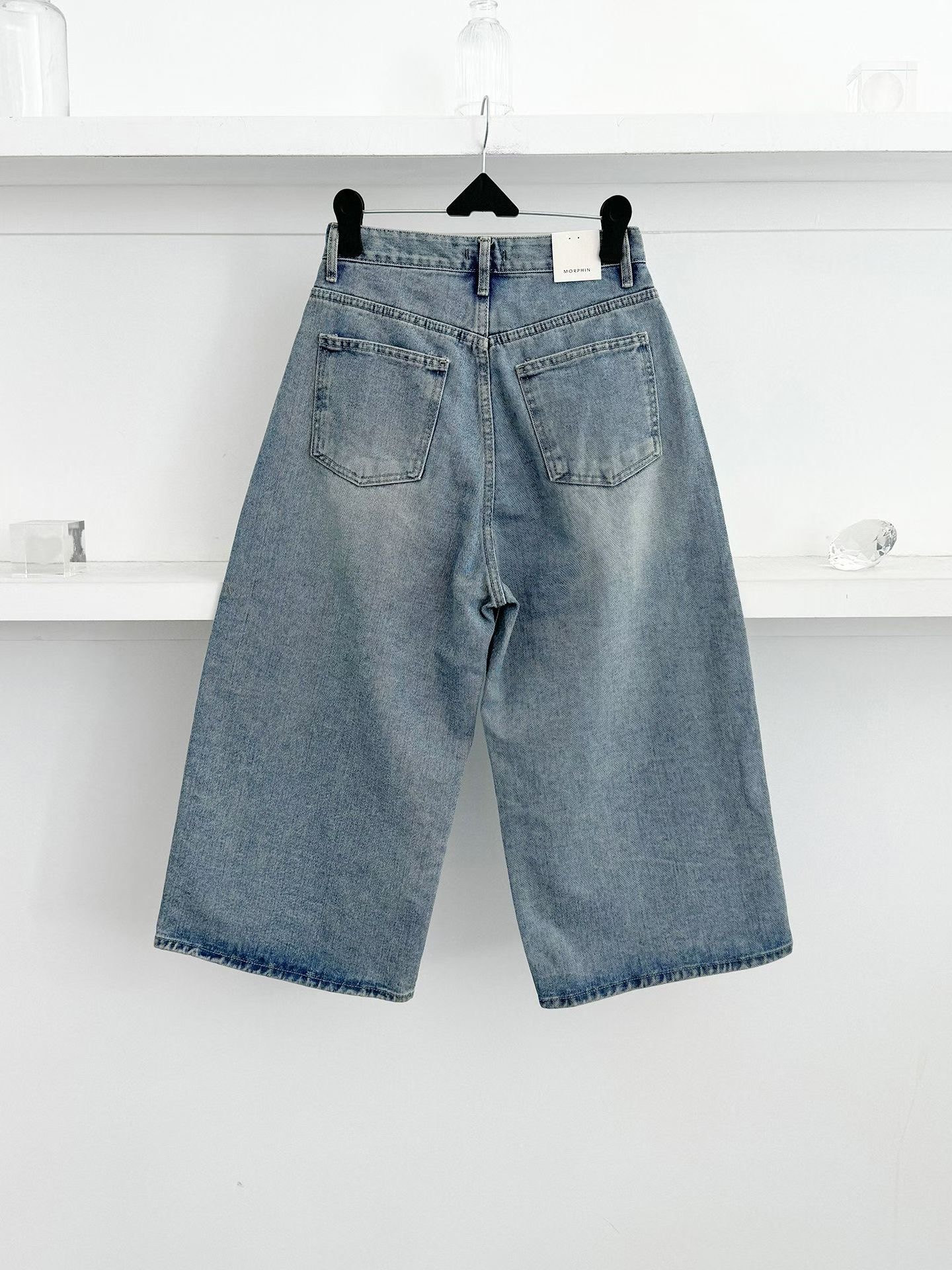 MORPHIN-모르핀-T東大門代購女裝新款人氣推薦熱賣牛仔褲MORPHIN-T牛仔褲