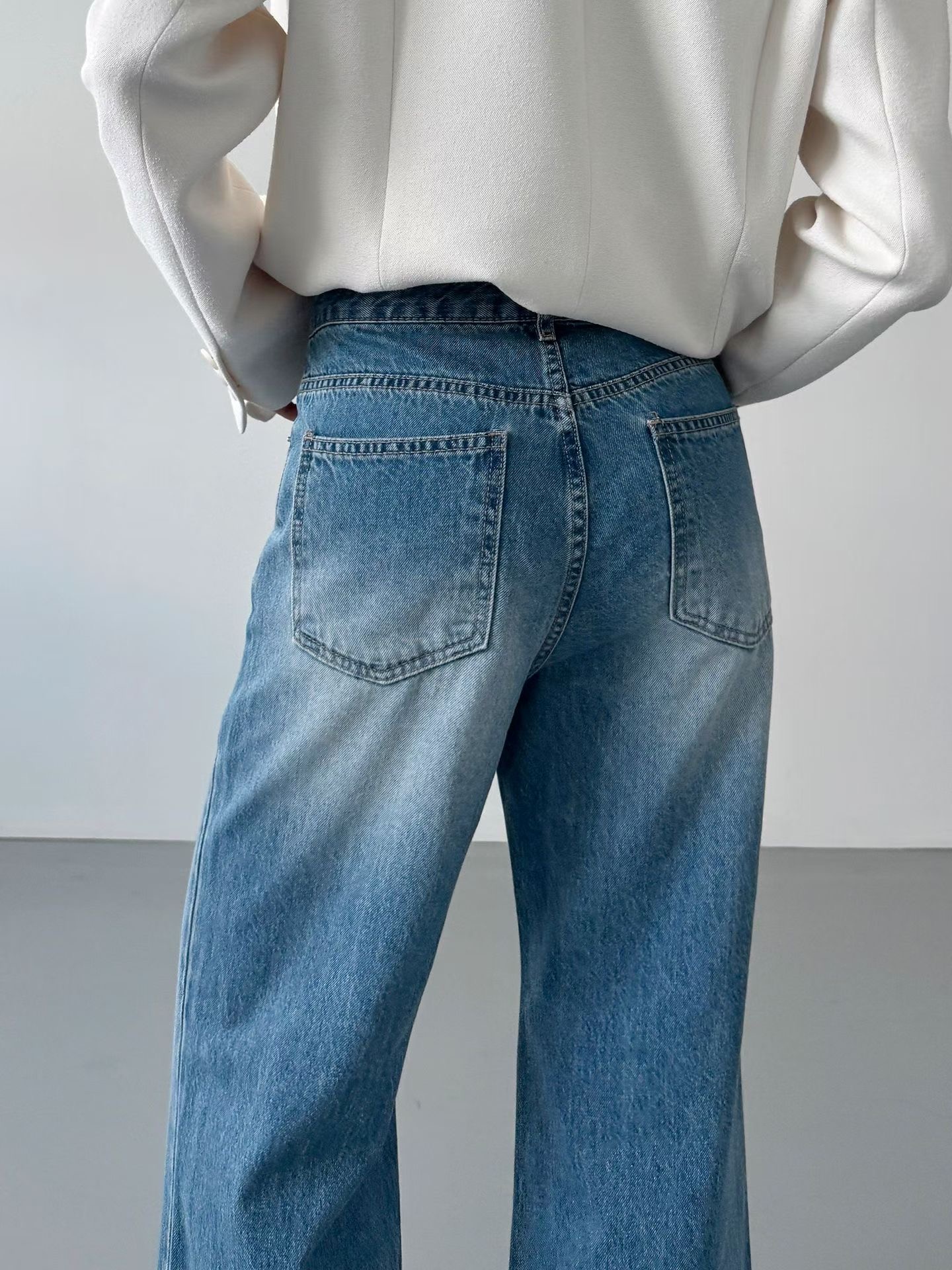 MORPHIN-모르핀-T東大門實拍女士新款真品推薦休閑牛仔褲MORPHIN-T牛仔褲