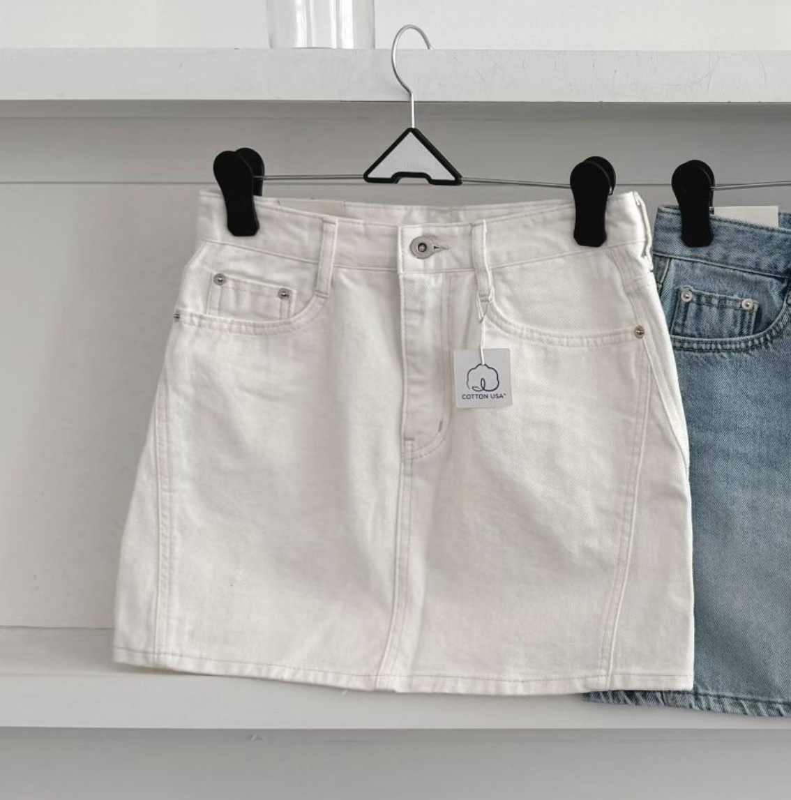 MORPHIN-모르핀-T東大門代購女士新款推薦熱賣休閑短裙MORPHIN-T短裙圖色2