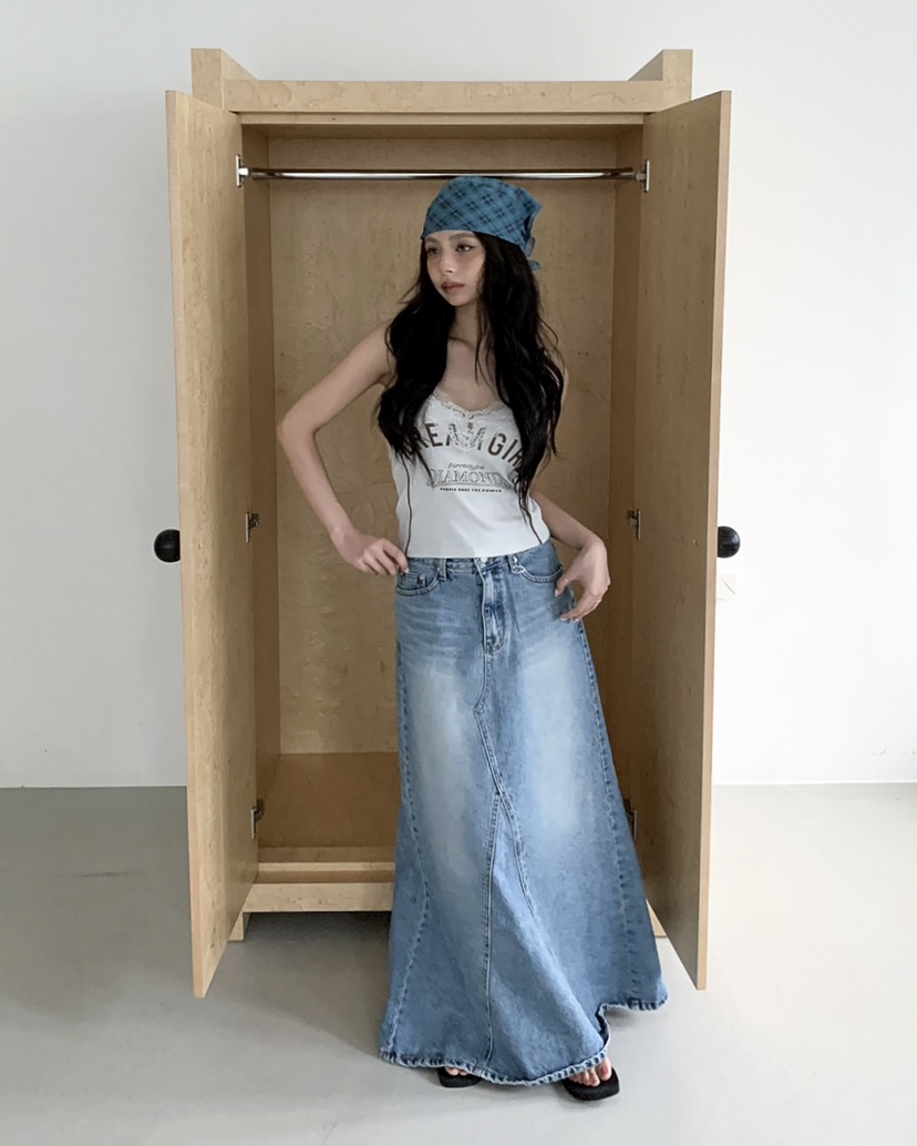 LIVE AID-P韓國代購女裝新款休閑推薦人氣26春夏吊帶背心LIVE AID-P吊帶/背心