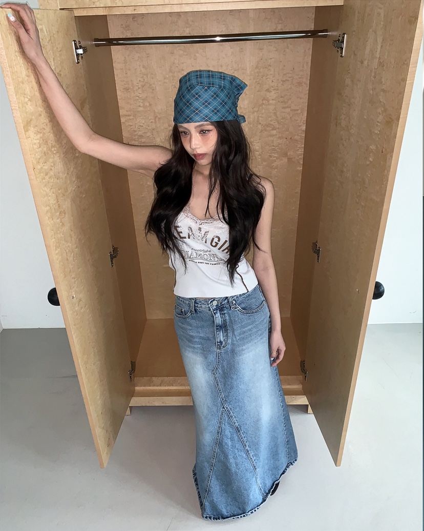 LIVE AID-P韓國代購女裝新款休閑推薦人氣26春夏吊帶背心LIVE AID-P吊帶/背心