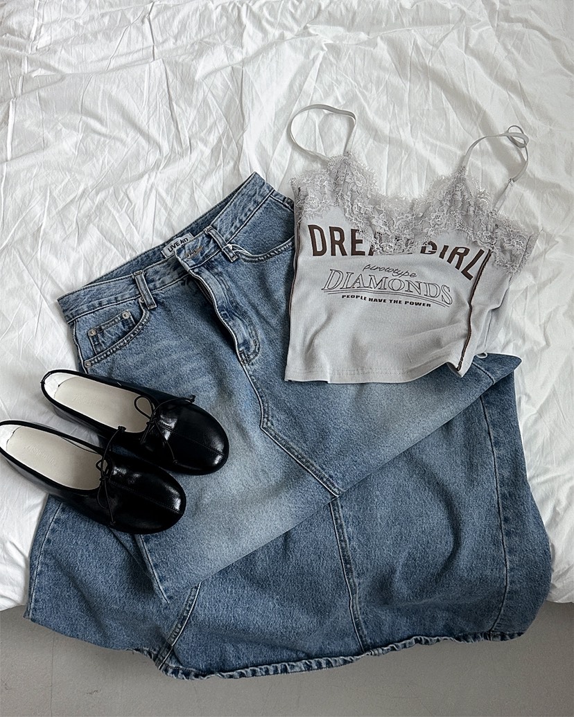 LIVE AID-P韓國代購女裝新款休閑推薦人氣26春夏吊帶背心LIVE AID-P吊帶/背心