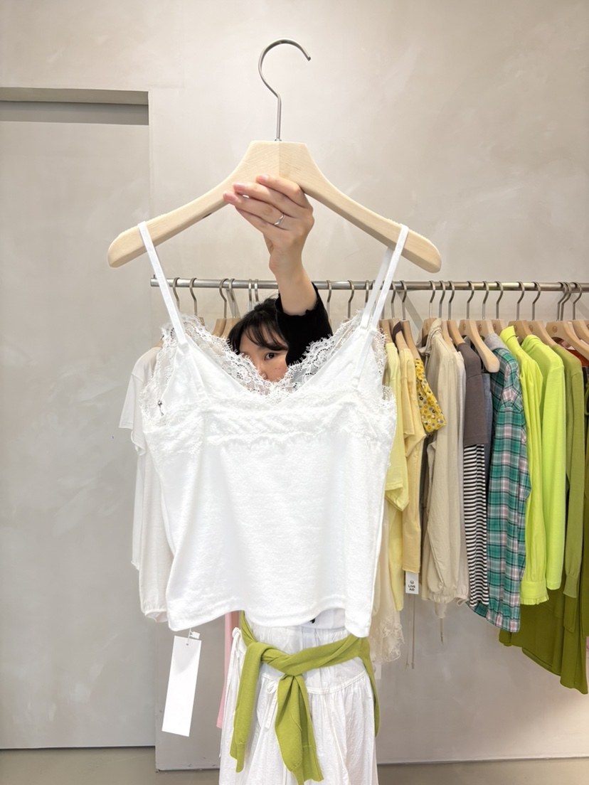 LIVE AID-P韓國代購女裝新款休閑推薦人氣26春夏吊帶背心LIVE AID-P吊帶/背心