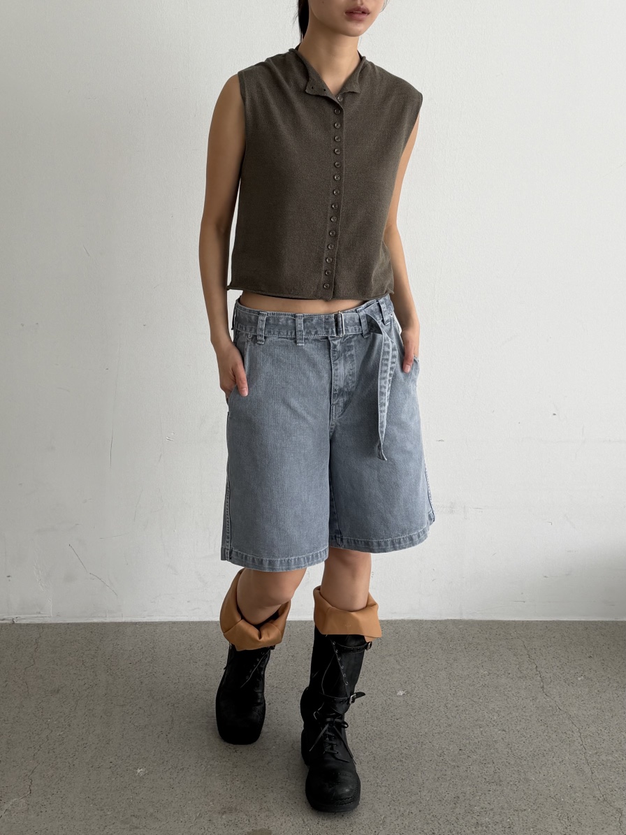 KARE/WEREPIECE韓國直郵實拍女裝新款時尚熱賣短褲含腰帶KARE/WEREPIECE短褲